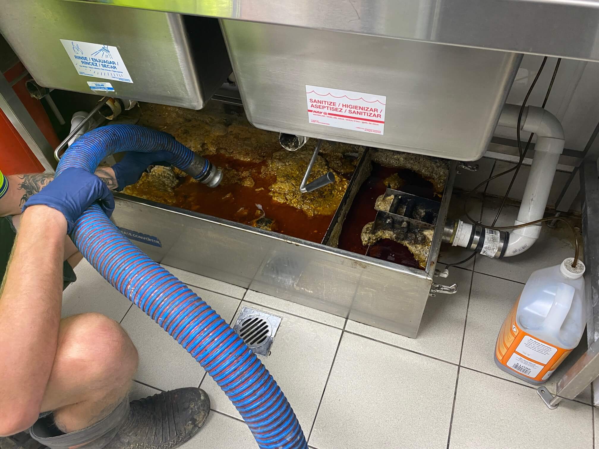 Grease Trap Cleaning in Galveston